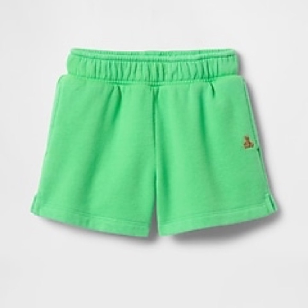 GAP Baby Green Baby VintageSoft Washed Pull-On Shorts - 6-12m - Picture 1 of 4